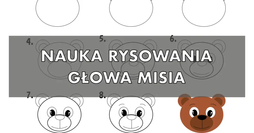 Jak narysować pluszowego misia: proste kroki dla każdego rysownika