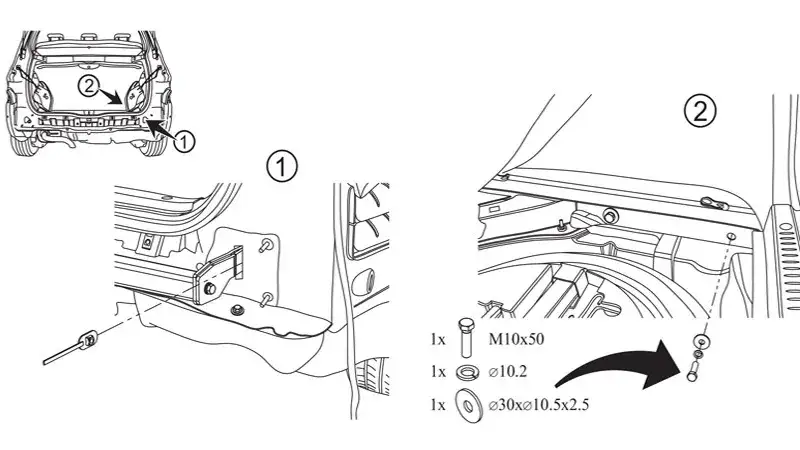 Scenic: Ucho holownicze? Lokalizacja i montaż w każdej generacji