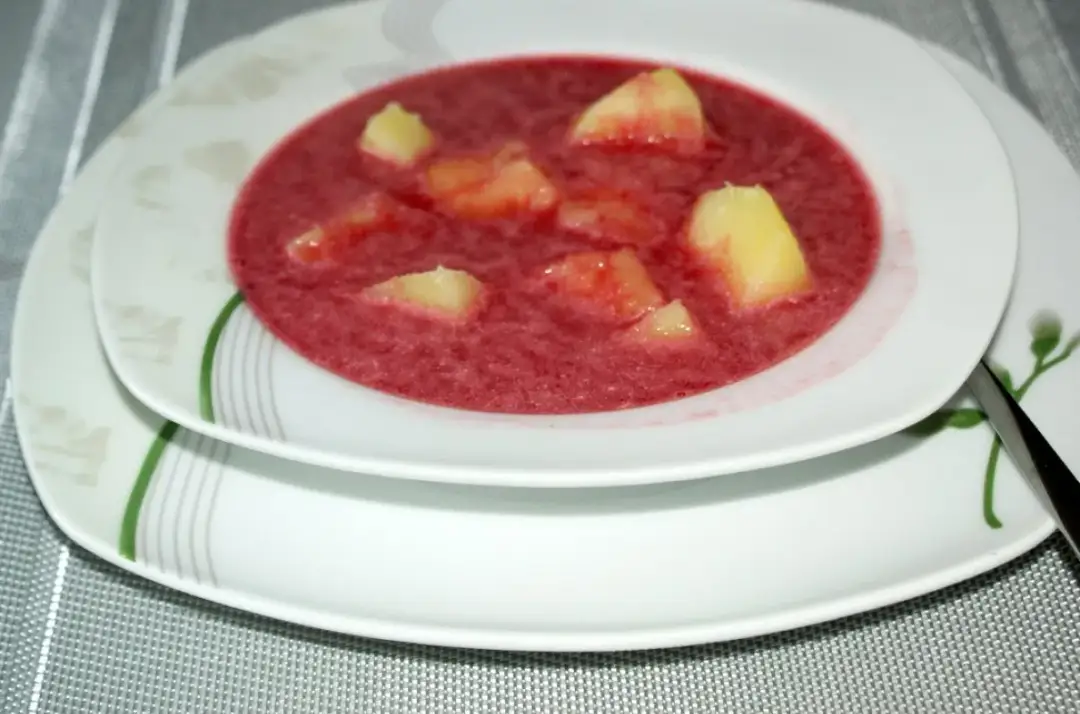 Barszcz czerwony z ziemniakami - Ile ma kcal?
