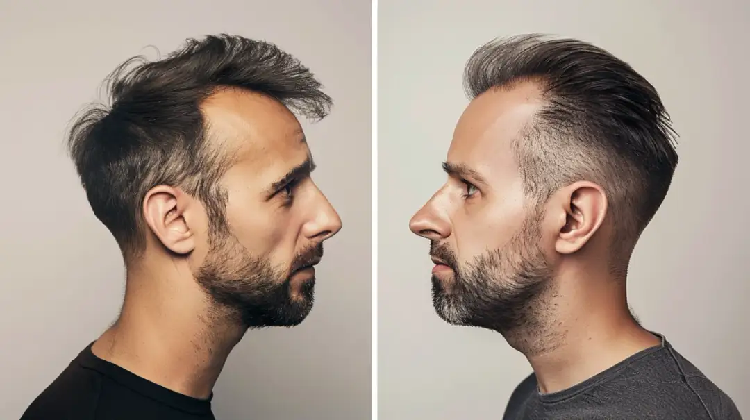 Fryzury dla faceta z zakolami: Jak sprytnie zamaskować łysinę?