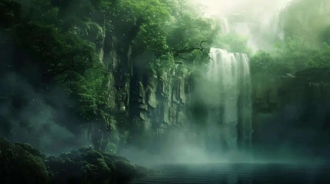 Wodospad we śnie: Co oznacza według sennika i psychologii głębi?