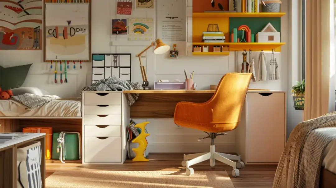 Biurko z krzesłem dla dziecka: Ergonomia w pokoju ucznia