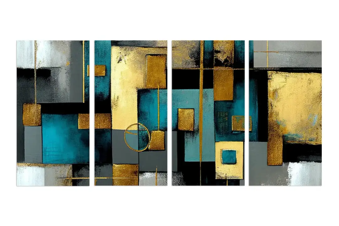 Sztuka nowoczesna obrazy kwadraty – jak wybrać idealne dekoracje?