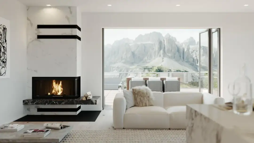 Jak pomalować kominek w salonie: 7 prostych kroków krok po kroku