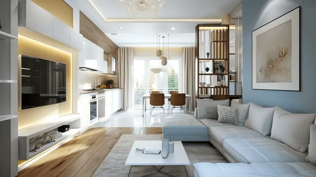 Efektowna ściana w salonie: 7 pomysłów na stylową aranżację