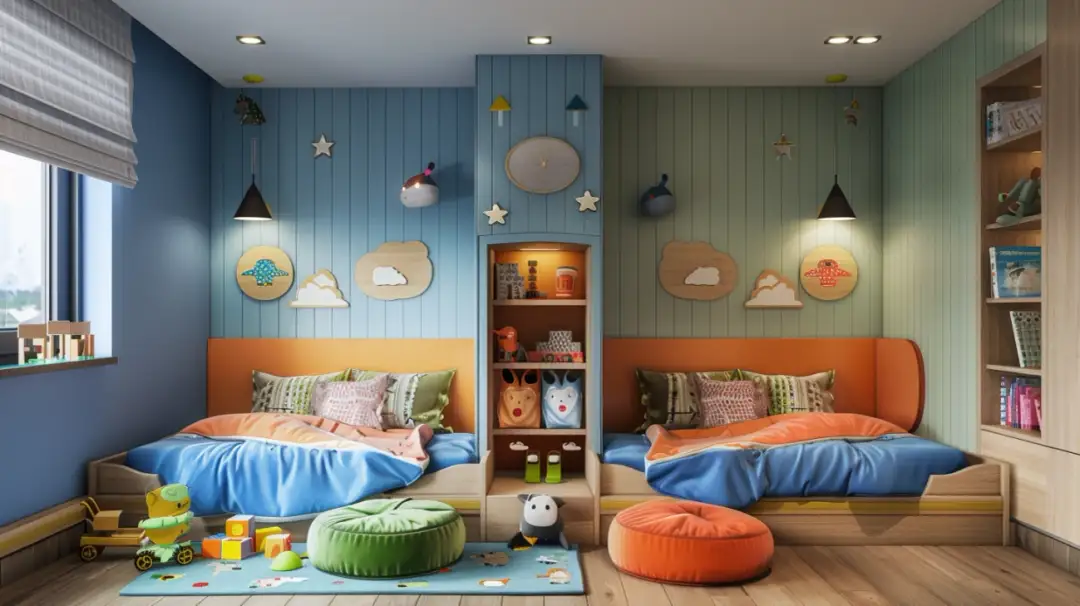 Jak urządzić wspólny pokój dla dwóch braci? Porady i pomysły