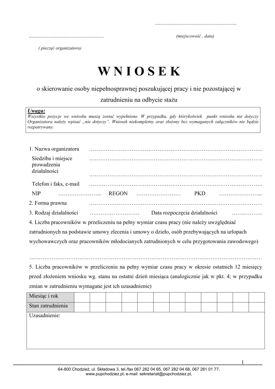 Jak wypełnić wniosek o dofinansowanie PFRON bez błędów i stresu