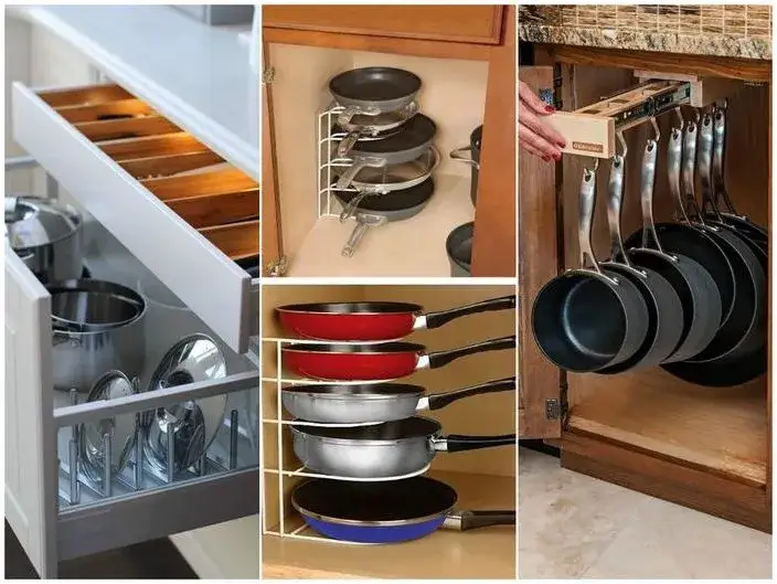 Jak układać garnki w szafce, aby zaoszczędzić miejsce i czas