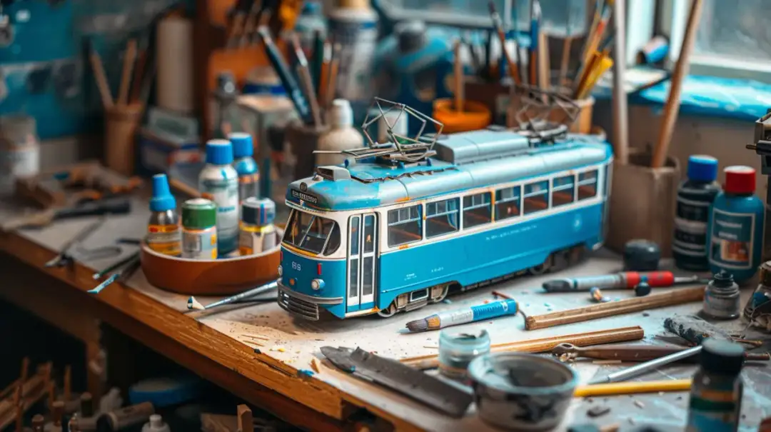 Model tramwaju do sklejania: Hobby dla cierpliwych. Jak zacząć?