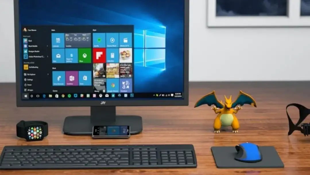 Poznaj podstawowe funkcje monitora, myszy i klawiatury w komputerze