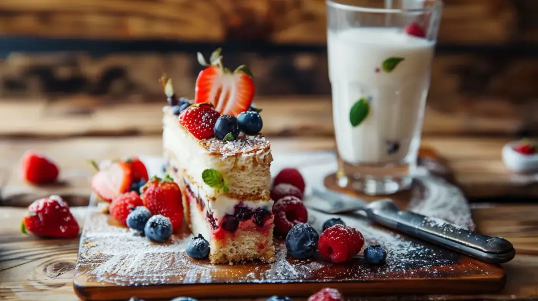 Lekkie ciasto kefirowe z owocami: Idealny deser na upalne i letnie dni