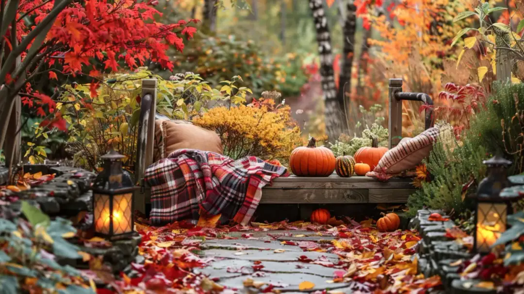 Jesienny ogród - piękne pomysły na dekorację ogrodu w sezonie jesieni