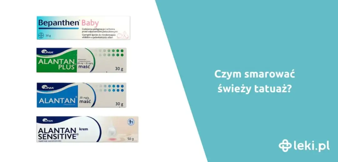 Alantan czy Bepanthen tatuaż - który krem lepszy dla skóry?