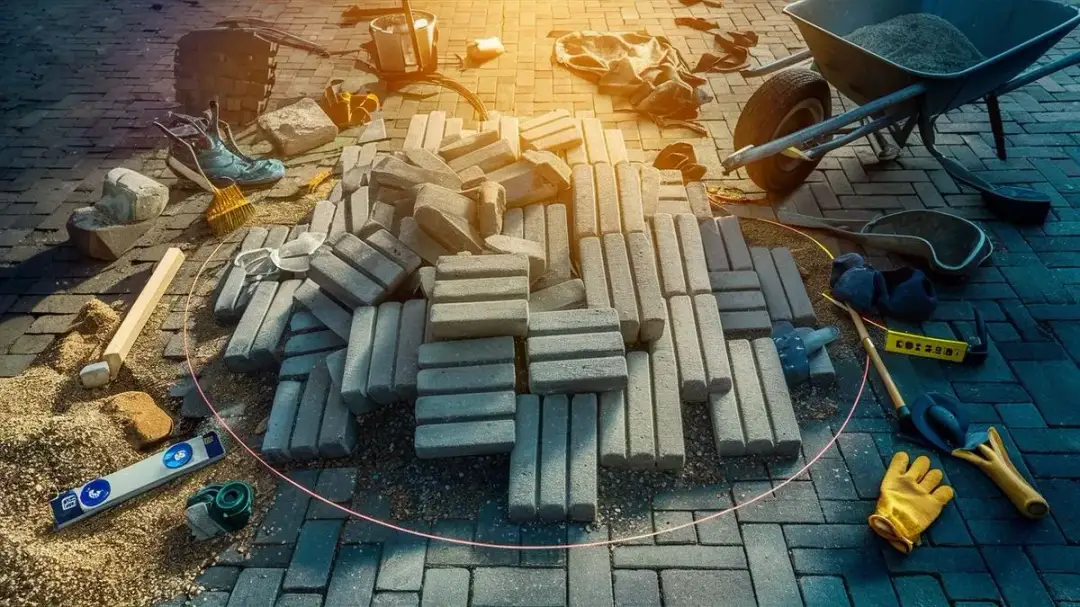 Jak ułożyć koło z kostki brukowej: 5 prostych kroków dla każdego