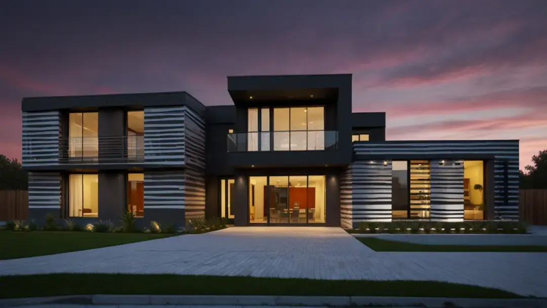 Pasy na elewacji: jakie wzory, kolory i jak je zastosować w aranżacji?