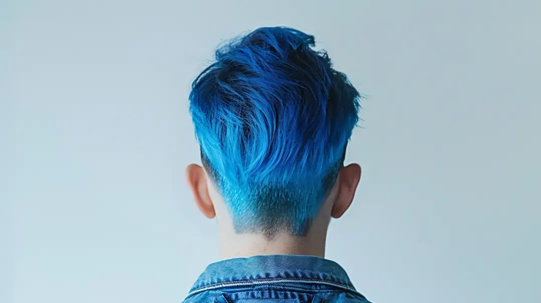 Niebieskie włosy ombre: Czy pasują mężczyznom?