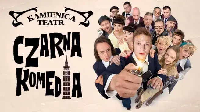 Czarna komedia spektakl: poznaj tajemnice i emocje tego hitu