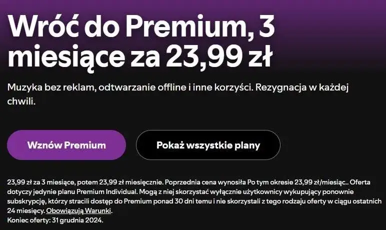 Ile kosztuje Spotify Premium na 3 miesiące? Ciekawostki i szczegóły oferty