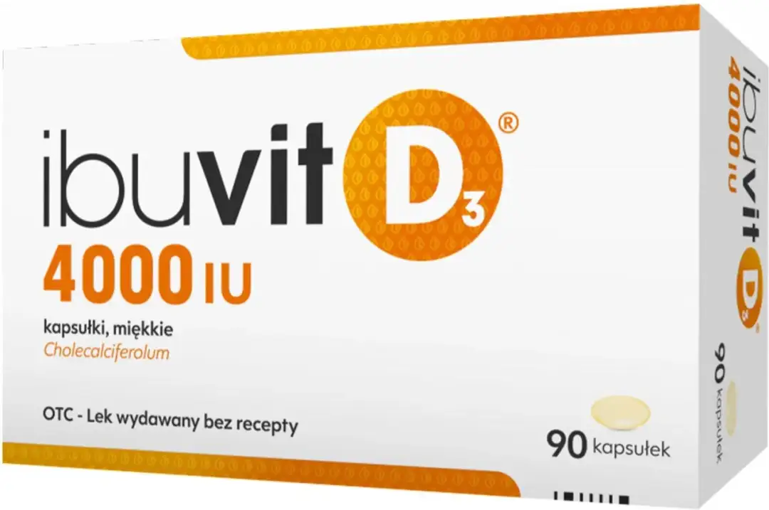 Ibuvit D3 4000 – lek czy suplement? Wszystko, co musisz wiedzieć przed stosowaniem