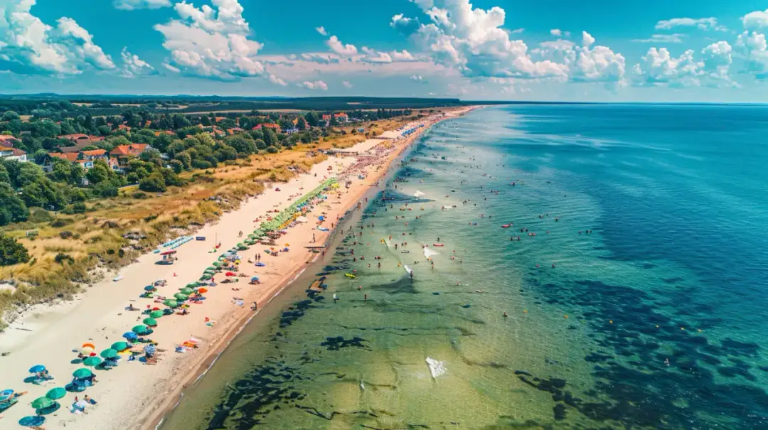 Gdzie leży Sarbinowo: plażowa miejscowość nad Bałtykiem