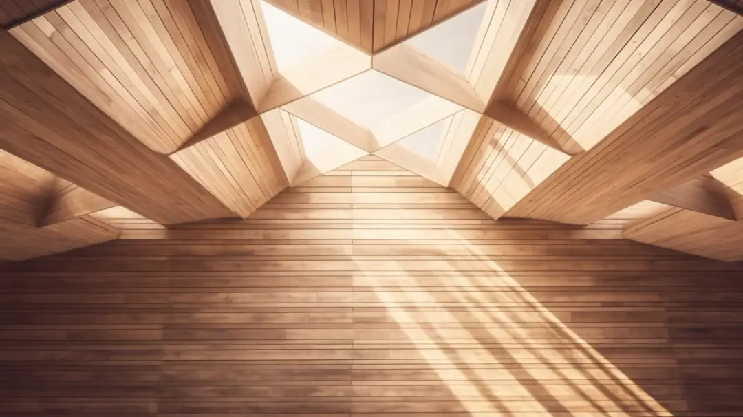 Nowoczesny drewniany sufit - najlepsze materiały do jego wykonania