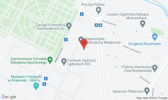 Wszystkie placówki medyczne Olszańska 5 Kraków - przegląd specjalistów