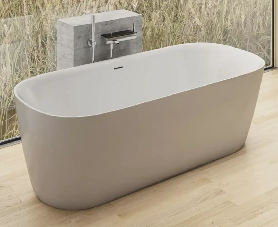 Wanna wolnostojąca z kompozytu — sekret trwałości i lekkości w Twojej łazience