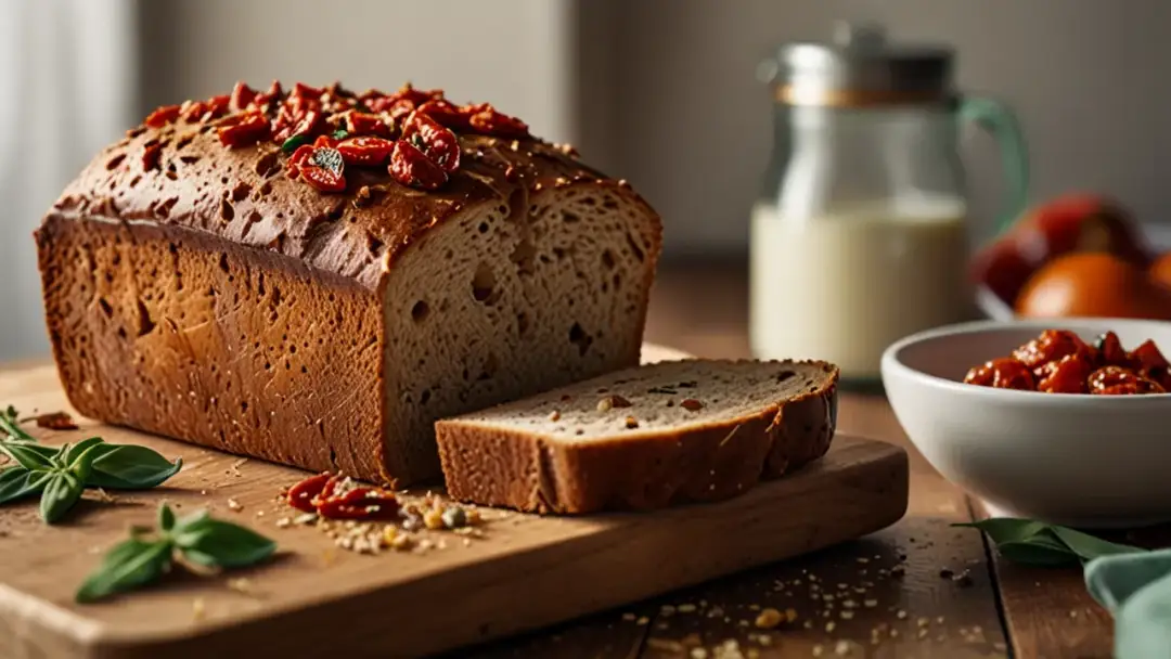 Przepis na chleb z suszonymi pomidorami z Thermomixem