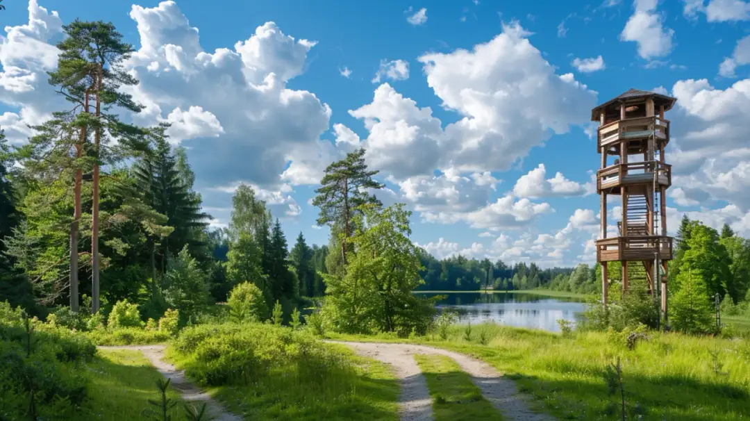 Kaszubskie wieże widokowe: podziwiaj naturalne piękno z wysoka
