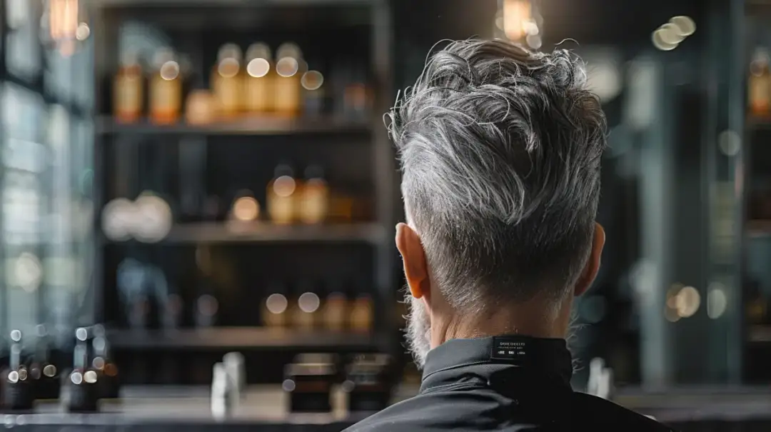Srebrne włosy męskie: Jak osiągnąć modny siwy look?