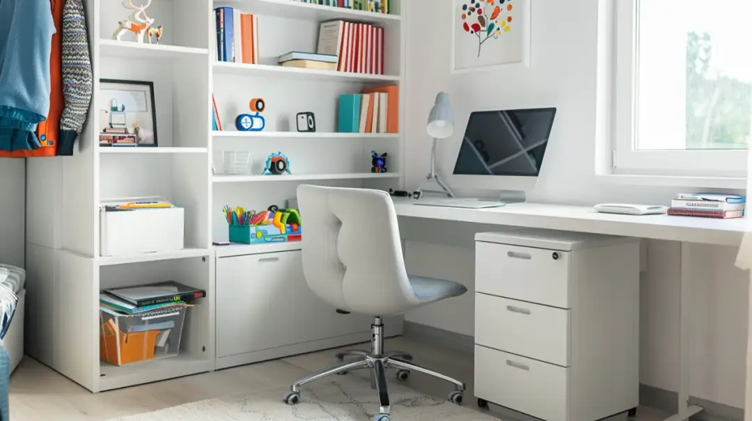 Białe meble młodzieżowe: Nowoczesne białe meble młodzieżowe