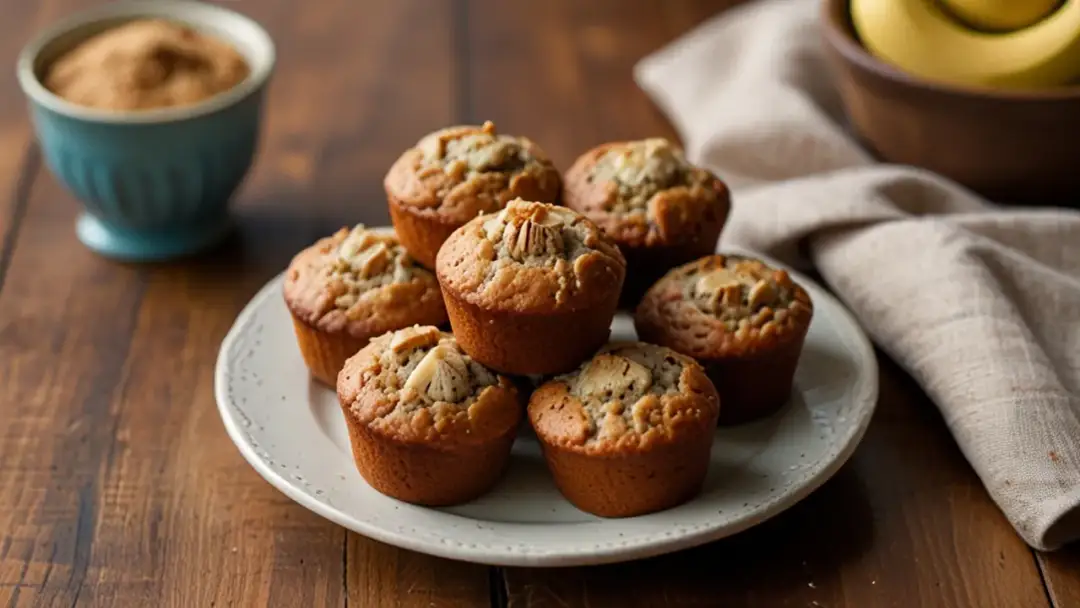 Muffinki bananowe bez cukru: Idealne przepisy dla dzieci i dorosłych