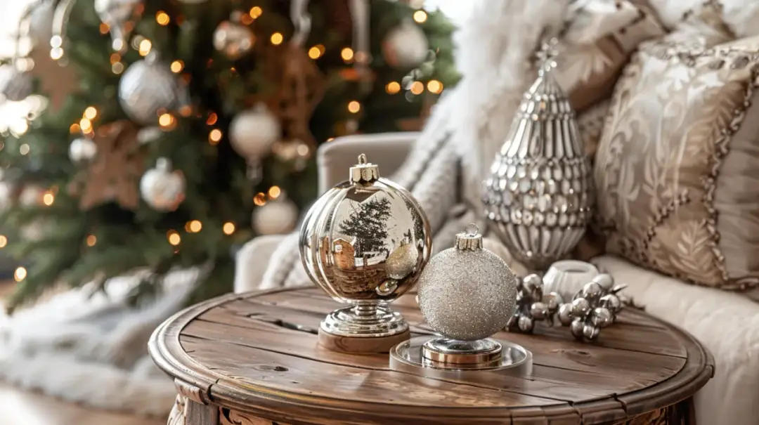 Bombki na stojakach – świąteczna dekoracja: jak ozdobić dom na święta?