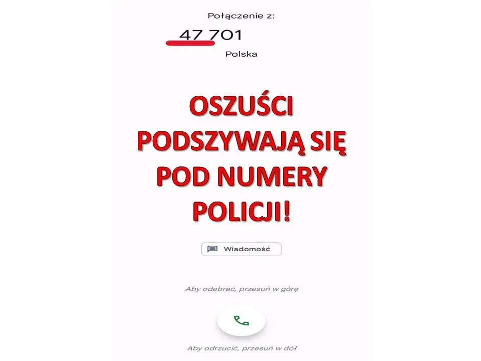 Rozpoznasz z jakiego numeru dzwoni policja - uniknij oszustwa telefonicznego