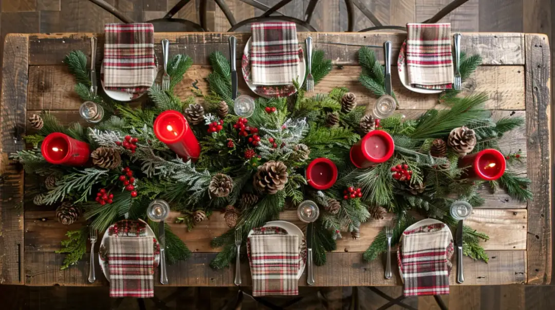 Dekoracje świąteczne stołu: 10 pięknych pomysłów na nakrycie
