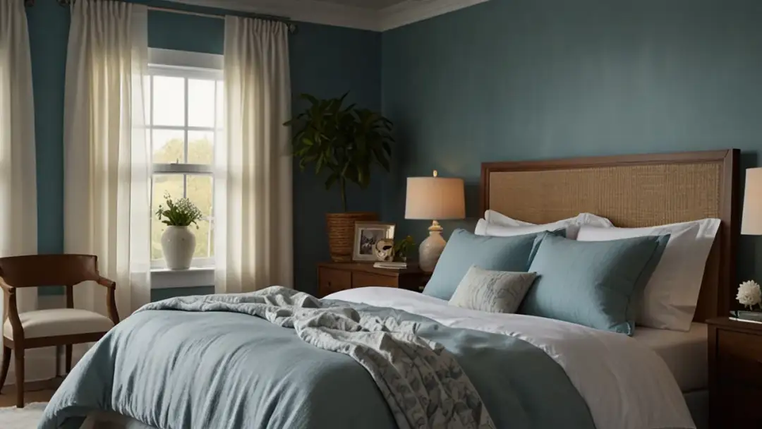 Niebieska sypialnia: Jak stworzyć przytulne wnętrze w odcieniach niebieskiego