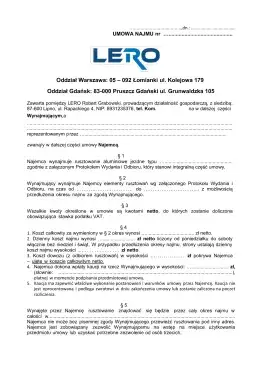 Umowa wynajmu rusztowania - uniknij pułapek i niejasności w umowie Umowa wynajmu rusztowania - uniknij pułapek i niejasności w umowie