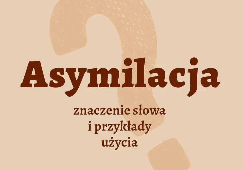 Asymilacja co to? Definicja i znaczenie w różnych kontekstach