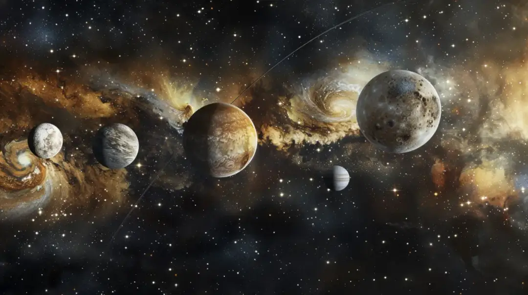 Księżyce Jowisza: Kosmiczna zagadka i tajemnice tych ciał niebieskich