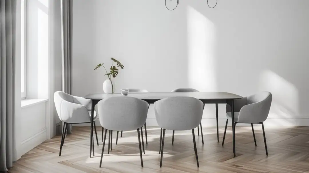 Dlaczego krzesła szare z czarnymi nogami pasują do nowoczesnego wnętrza?