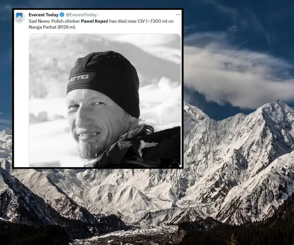 Paweł Kopeć - tragiczna śmierć młodego himalaisty na Nanga Parbat