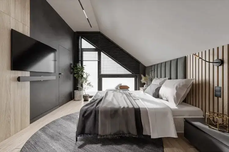 Najlepsze sposoby na urządzenie przytulnej sypialni na poddaszu