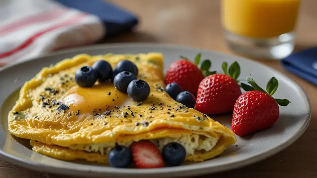 Jak przygotować fit omlet na słodko? Zdrowy i smaczny przepis na śniadanie