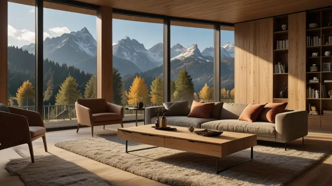 Dąb alpejski: elegancki wybór drewna do nowoczesnych wnętrz