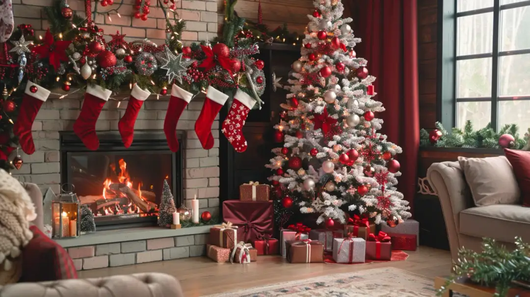 Jak zdobić czerwono-srebrną choinkę? Pomysły i inspiracje