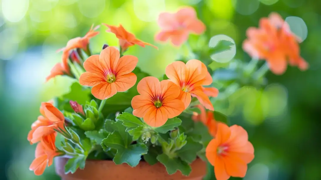 Kwiaty o pomarańczowych płatkach: 6 doniczkowych gatunków