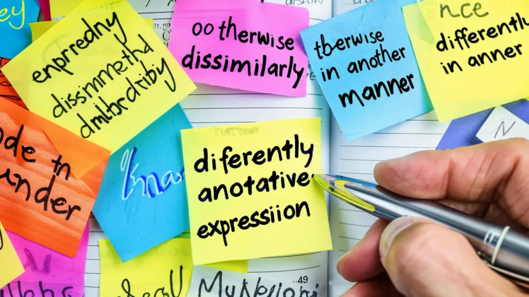 Synonim słowa "inaczej": Jakie są alternatywy?