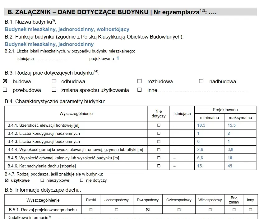 Jak poprawnie wypełnić wniosek o warunki zabudowy - praktyczny wzór
