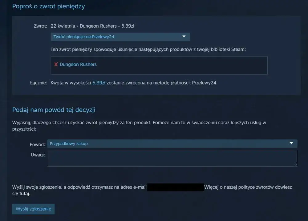 Ile trwa zwrot pieniędzy na Steam? Sprawdź, jak uniknąć długiego oczekiwania