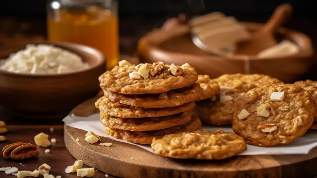 Ciastka masło orzechy owsiane - przepis, smaczne i zdrowe